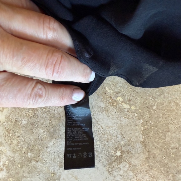 Zimmermann Black Silk Asymmetrical Hanker Chief Hem Skirt Size 2 or Medium - Picture 8 of 9